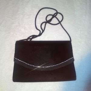 Black evening bag